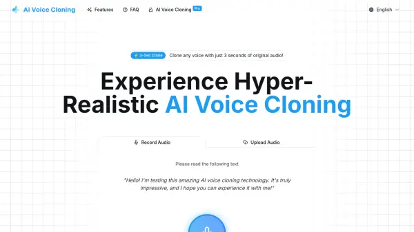 AI Voice Cloning
