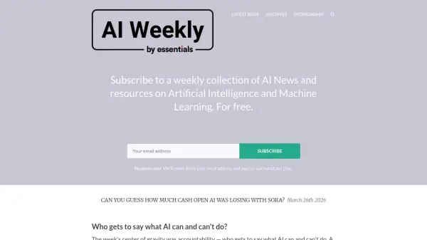 AI Weekly