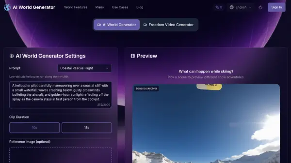 AI World Generator