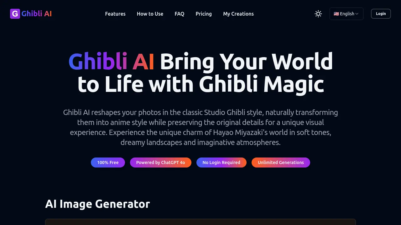 aighibli.app screenshot