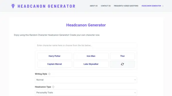 aiheadcanongenerator.com