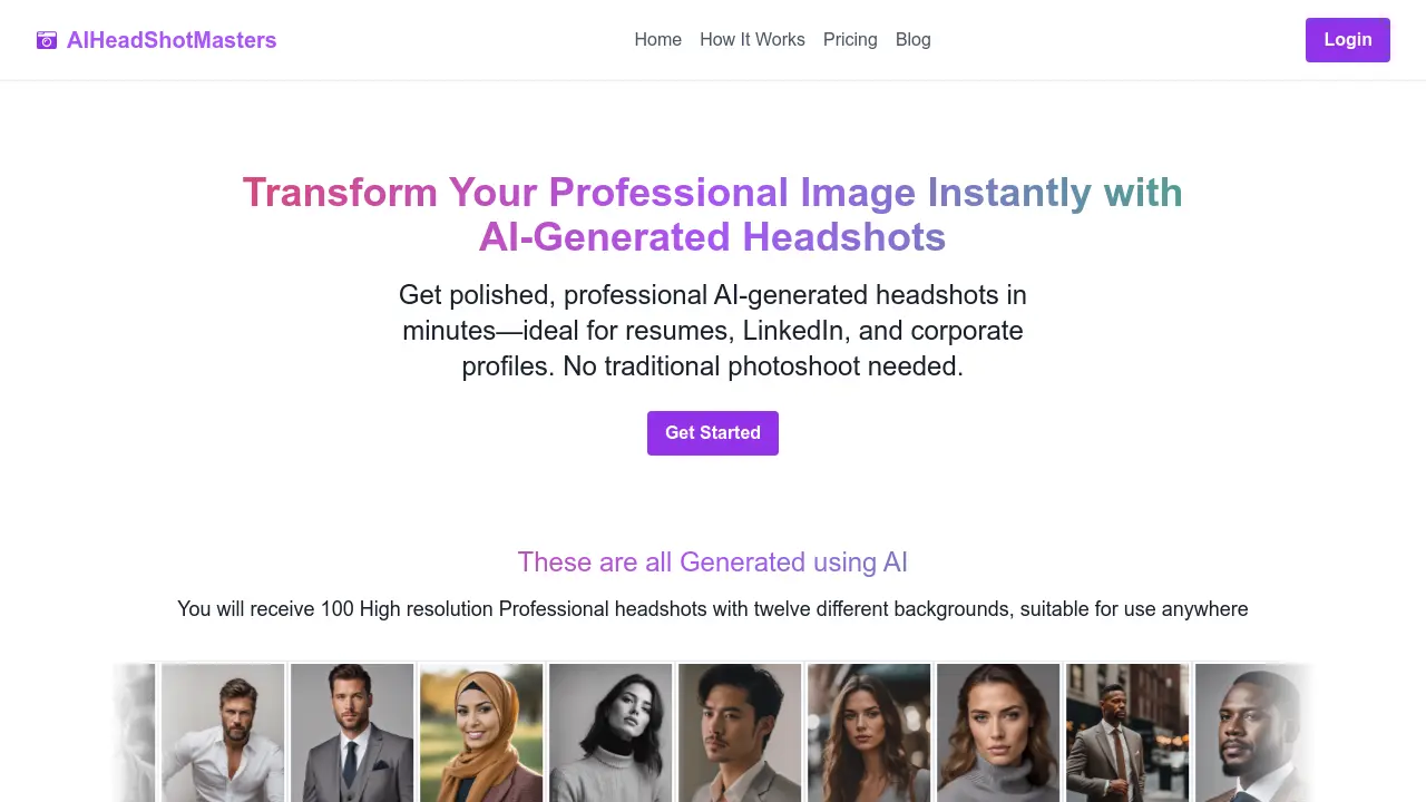 AIHeadShotMasters screenshot