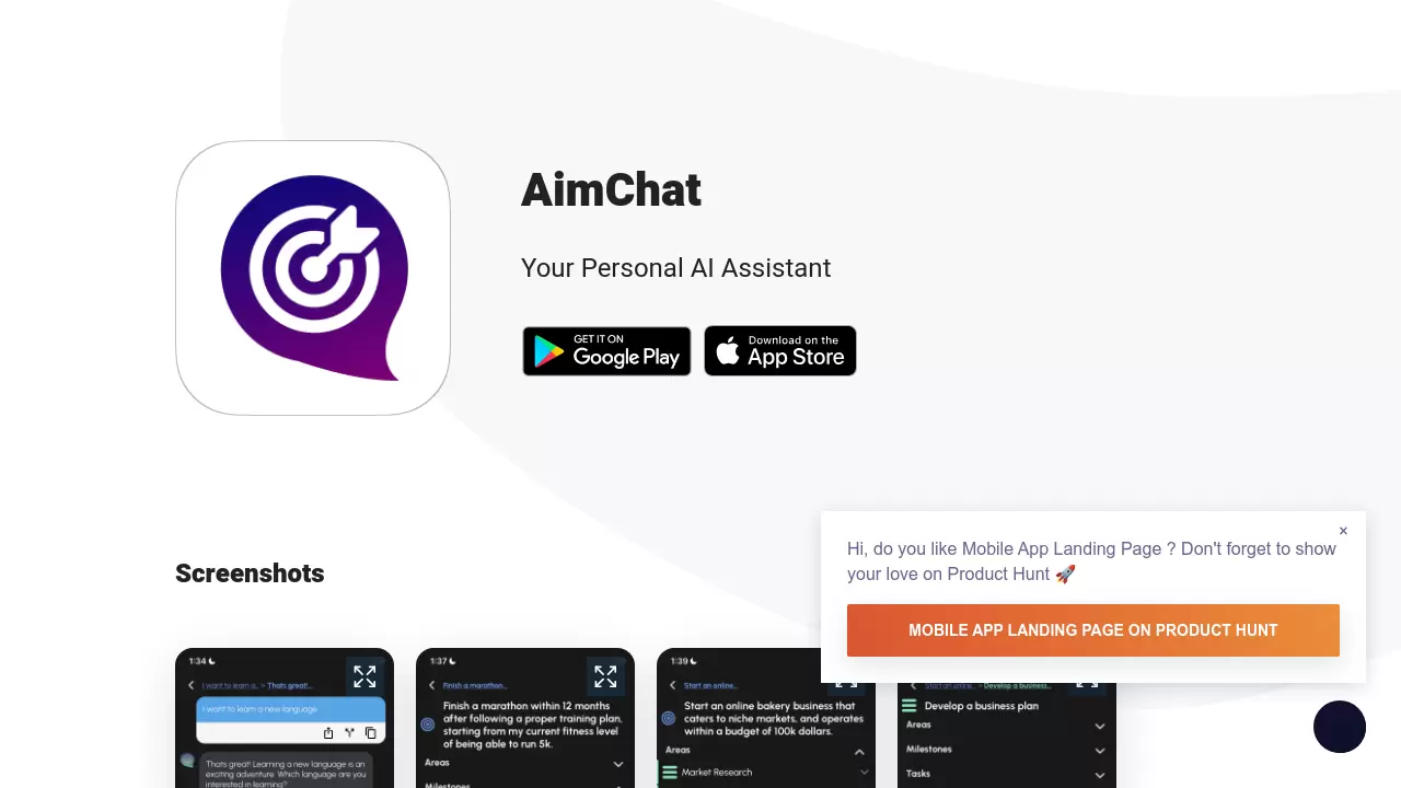 AimChat - Your Personal AI Assistant