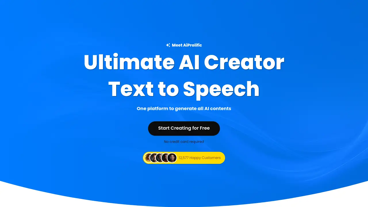 AiProlific screenshot
