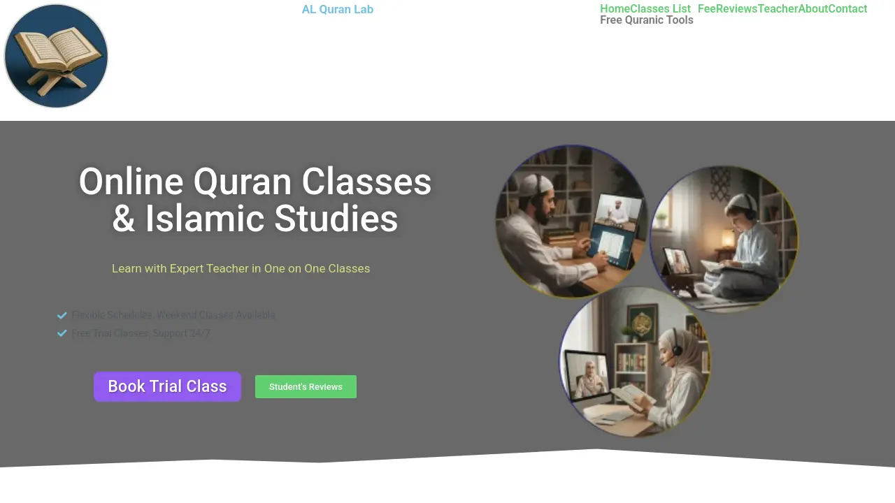 Islamic Lab Names AL Quran Lab - Online Quran & Islamic Studies with Expert Teachers