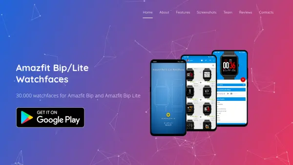 Amazfit Bip Watchfaces