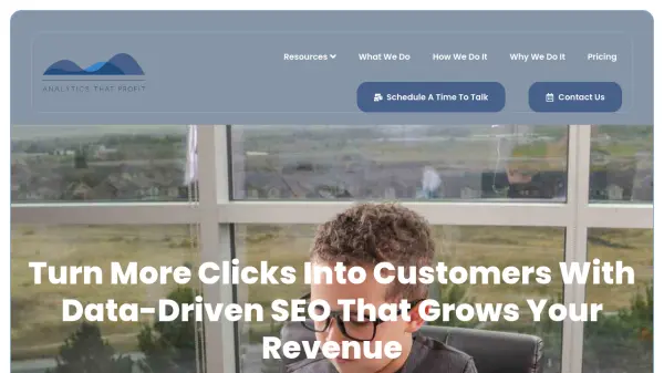 Analytics That Profit