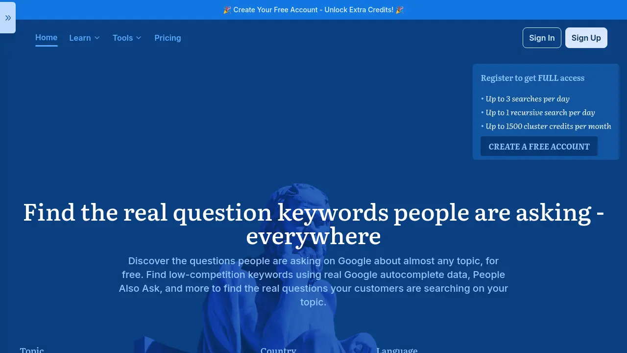 Answer Socrates - AI-Powered SEO Tools for Keyword Research and Content ...