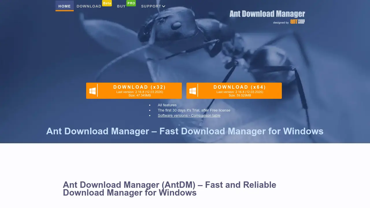 Ant Download Manager - Fast and reliable download manager for Windows ...