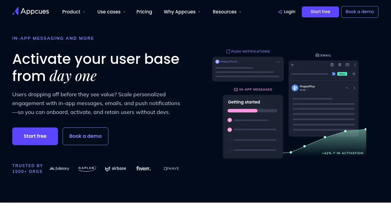 Appcues - All-in-One User Engagement Platform for SaaS
