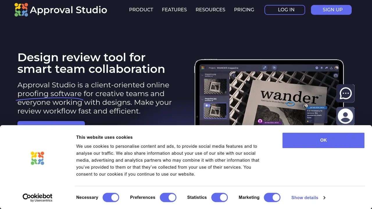 Studio Tools Approval Studio - Design review tool for smart team collaboration