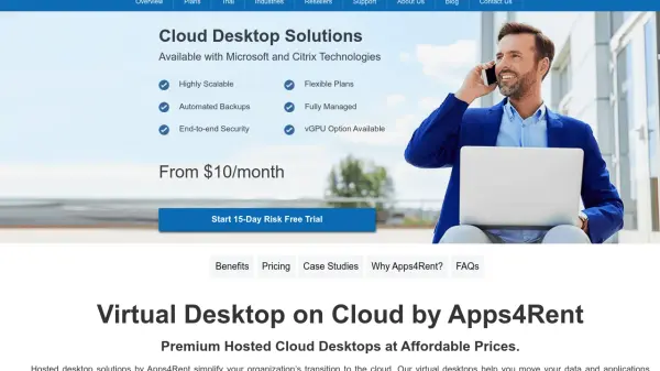 Apps4Rent Hosted Virtual Desktop