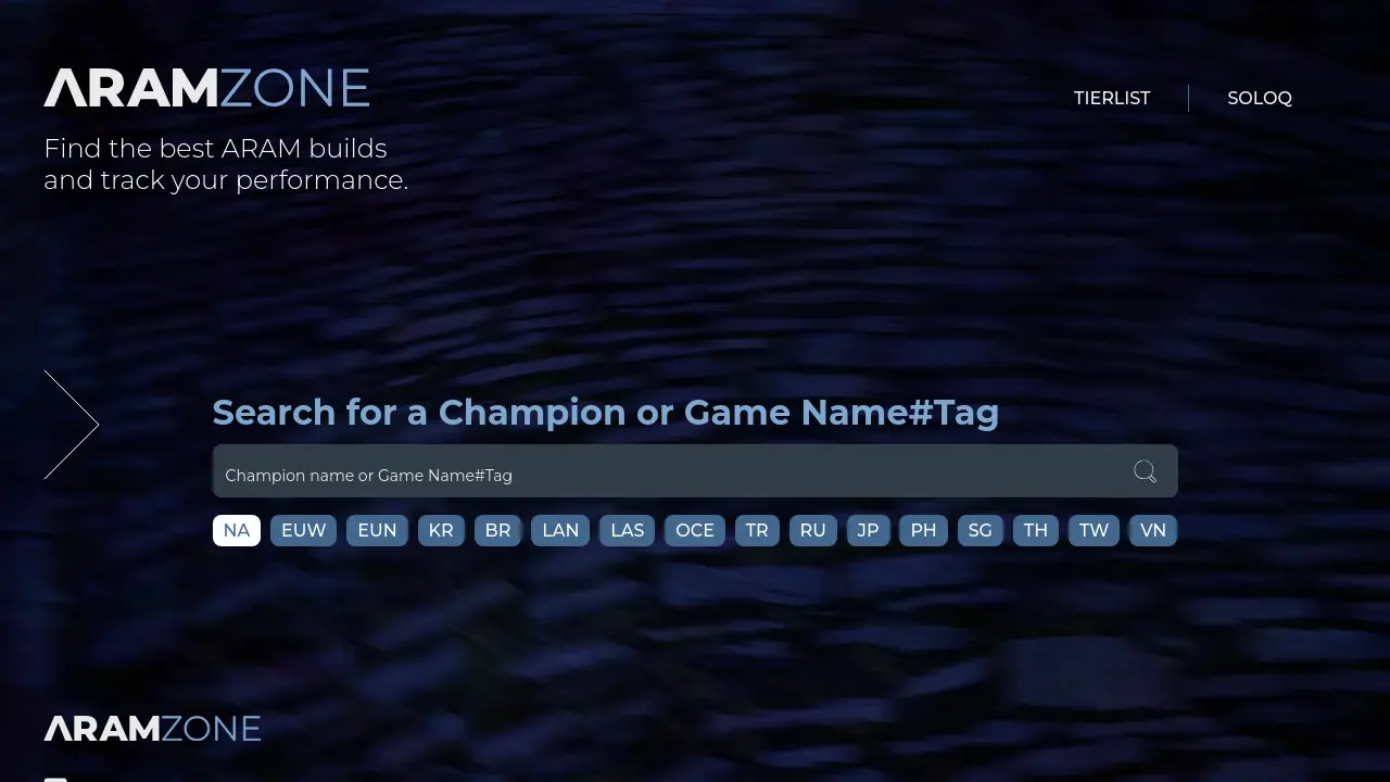 ARAM Zone - Optimize Your ARAM Experience with AI-Powered Builds and ...