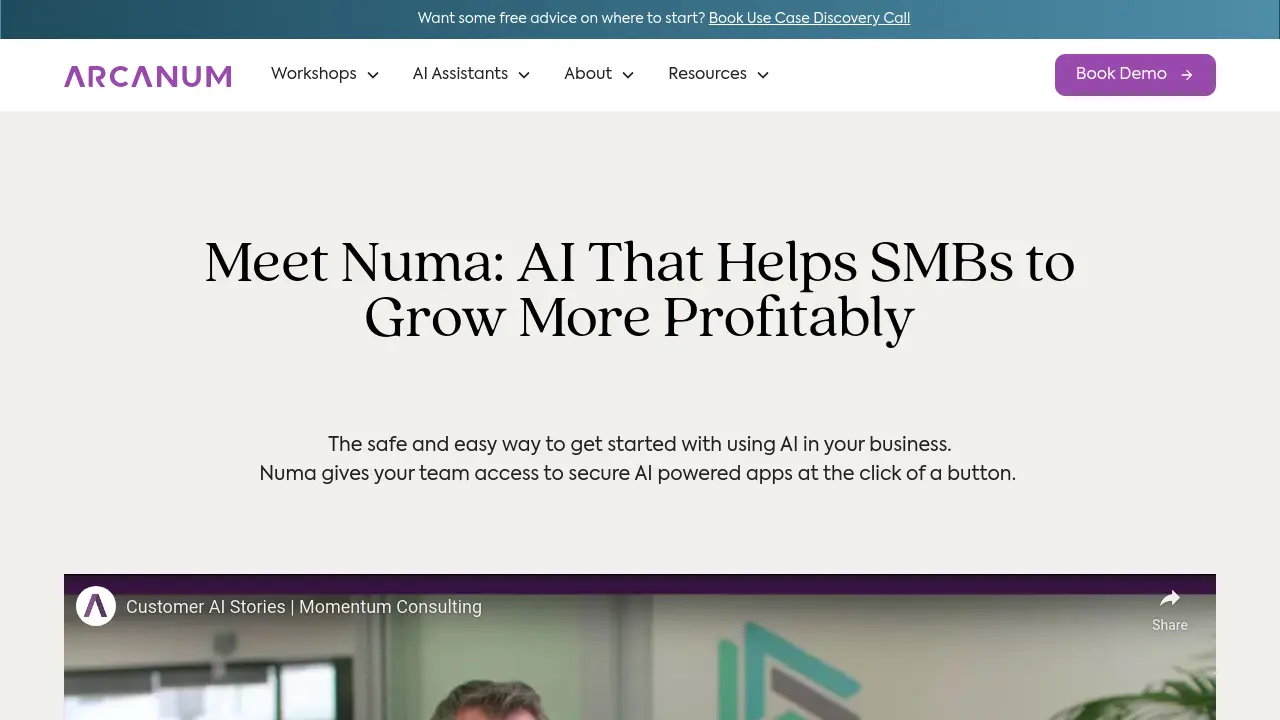 Arcanum AI screenshot