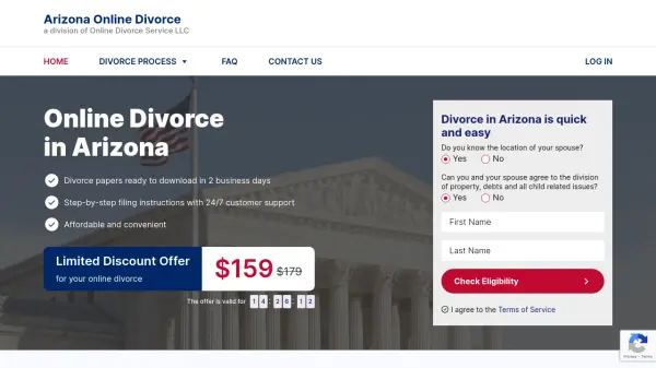 Arizona Online Divorce