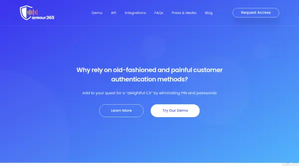 armour365 Voice Biometrics