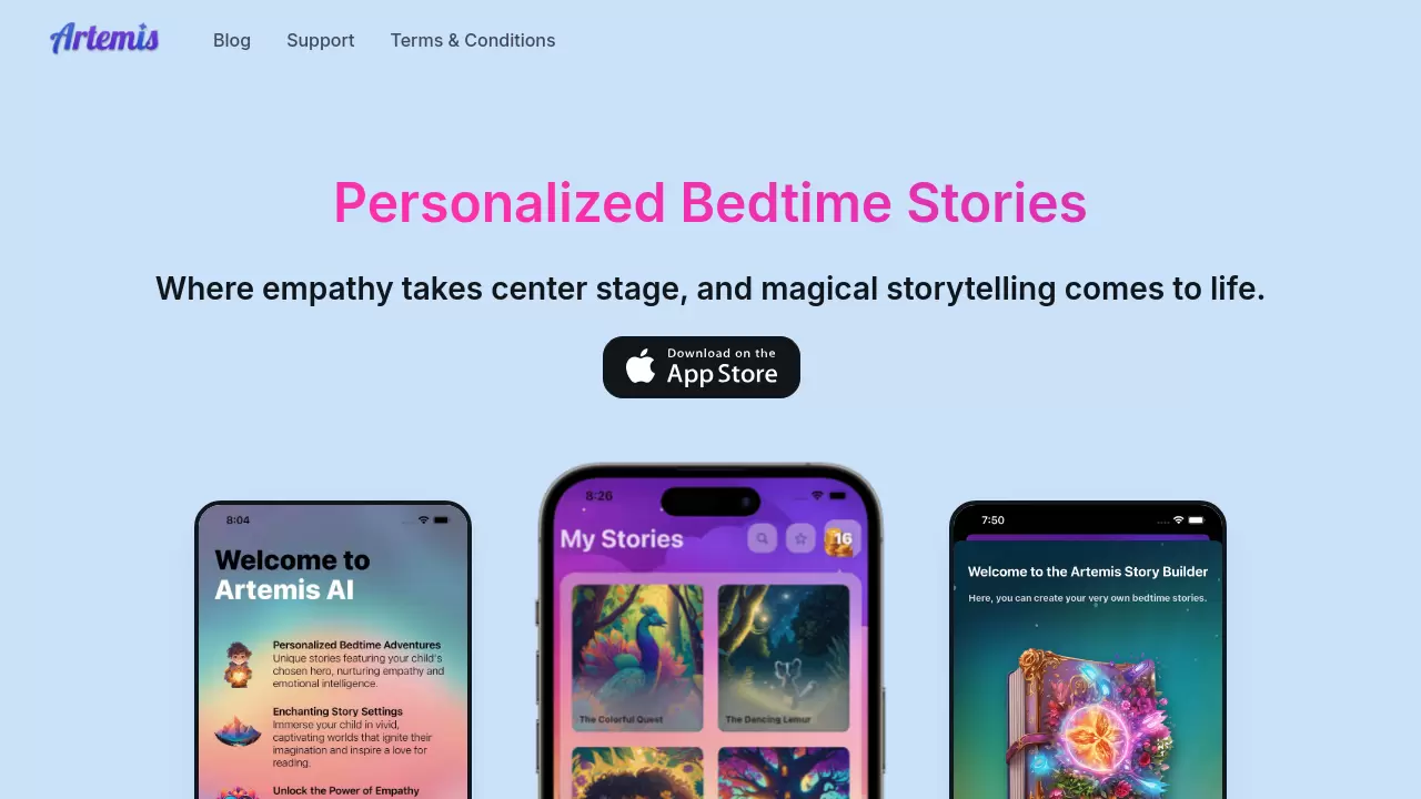 Artemis AI - Where empathy takes center stage, and magical storytelling ...