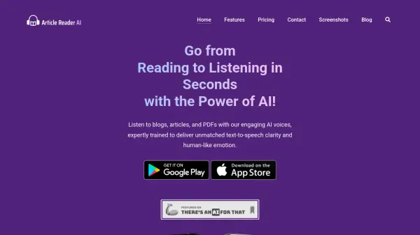 Article Reader AI