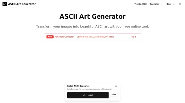 ASCII Art Generator