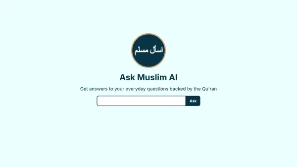 Ask Muslim AI