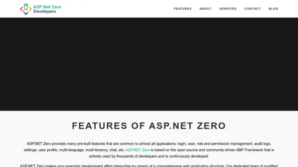 ASP.NET Zero Developers