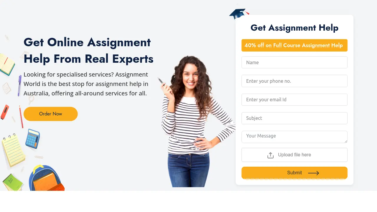 Assignment World - Get Online Assignment Help From Real Experts