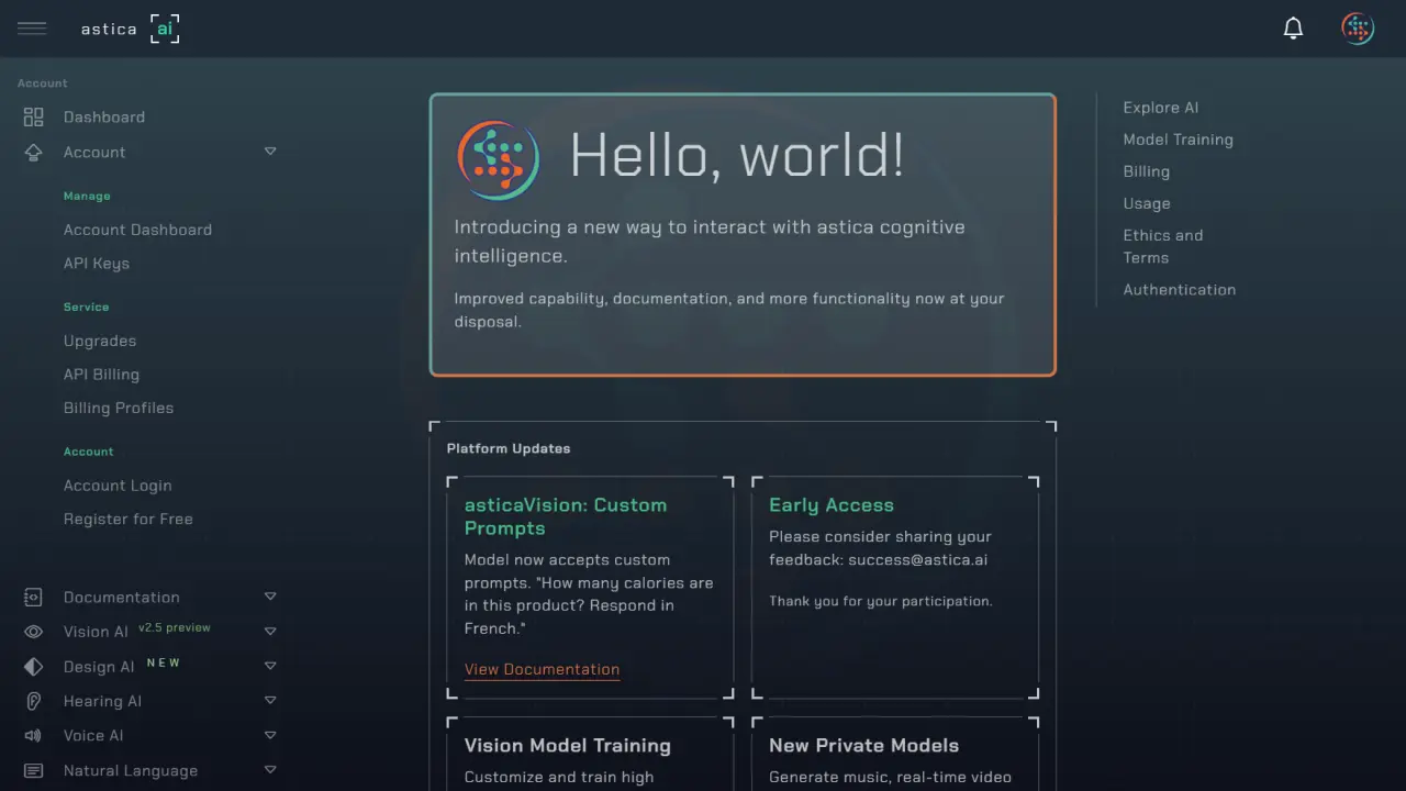 astica.ai - Cognitive Intelligence for Everyone