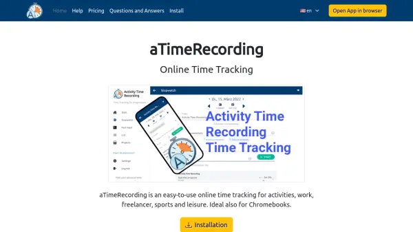 aTimeRecording