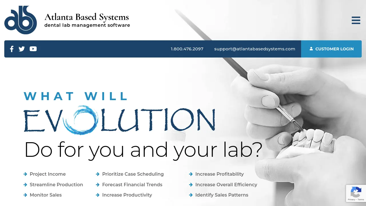 Atlanta Based Systems Evolution - Comprehensive Dental Lab Management ...