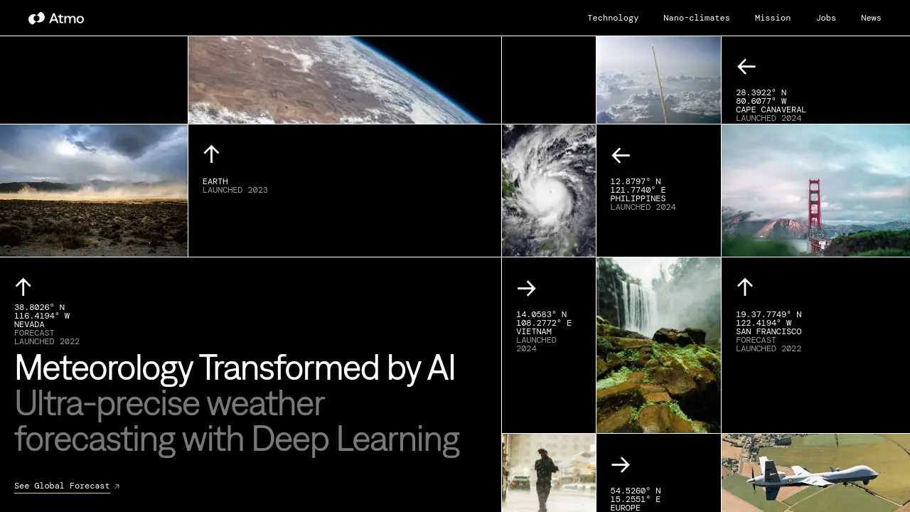 Atmo - Ultra-precise weather forecasting with Deep Learning