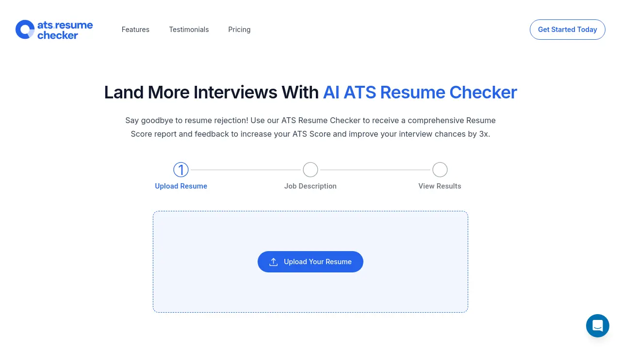 ATS Resume Checker - Land More Interviews With AI ATS Resume Checker