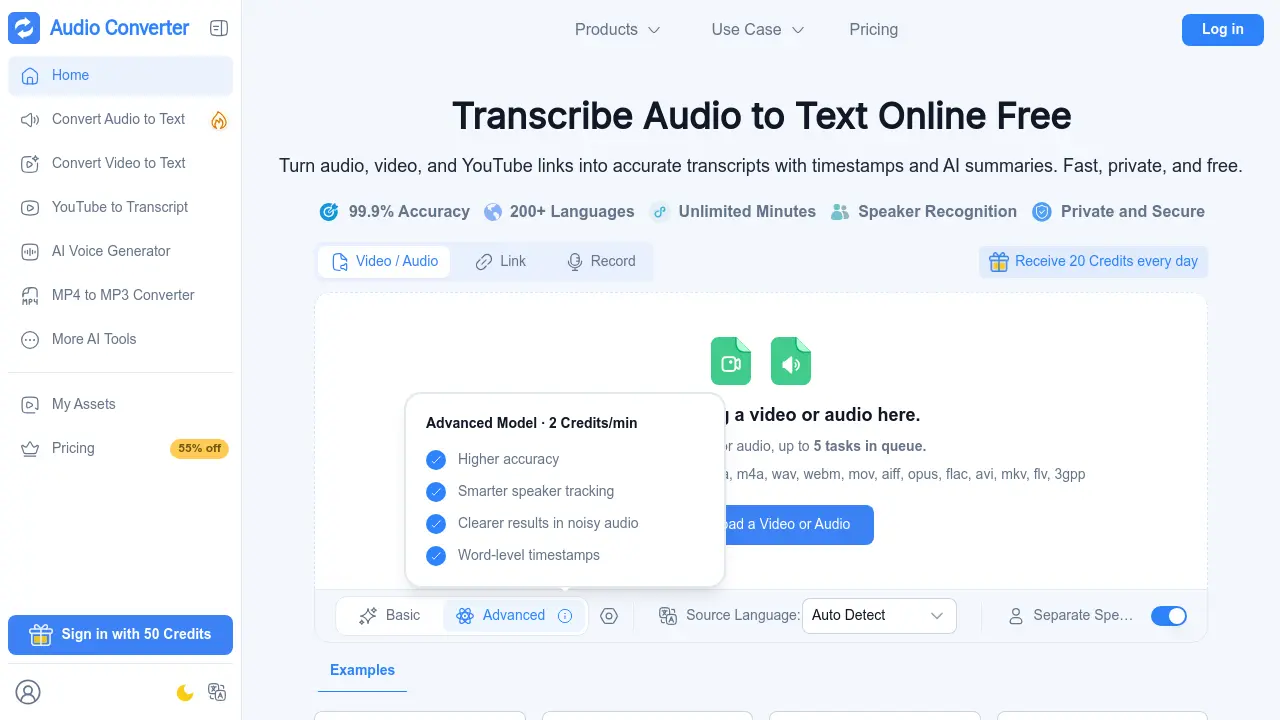 Audio Converter AI screenshot
