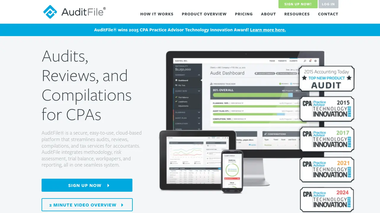Audit File Software AuditFile - Secure, cloud-based audit platform for CPAs