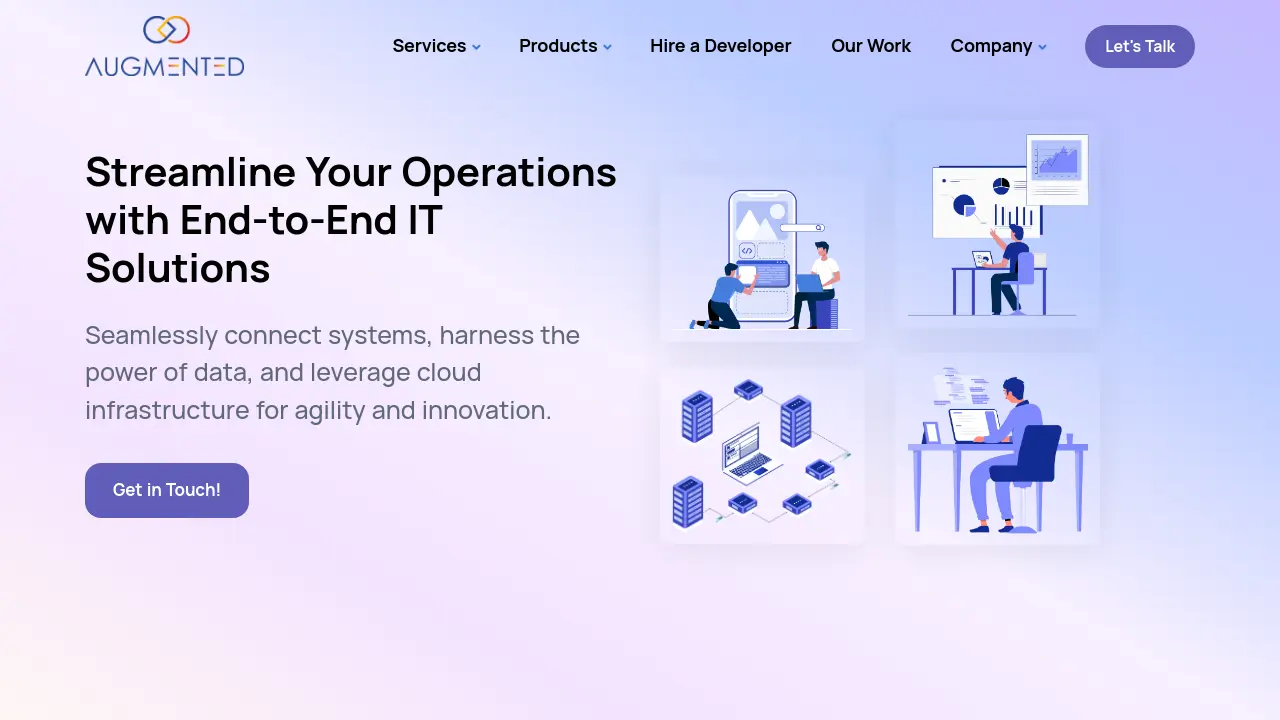 Augmented Systems - Streamline Your Operations with End-to-End IT Solutions