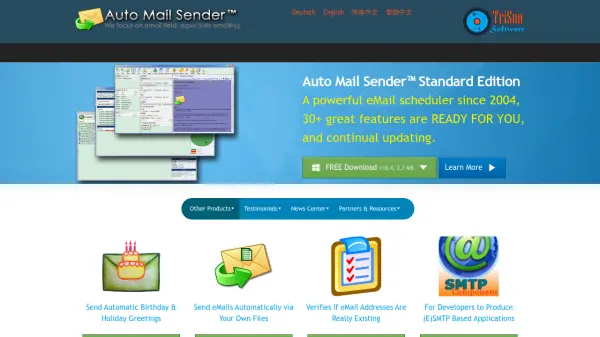 Auto Mail Sender Standard Edition