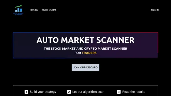 Auto Market Scanner