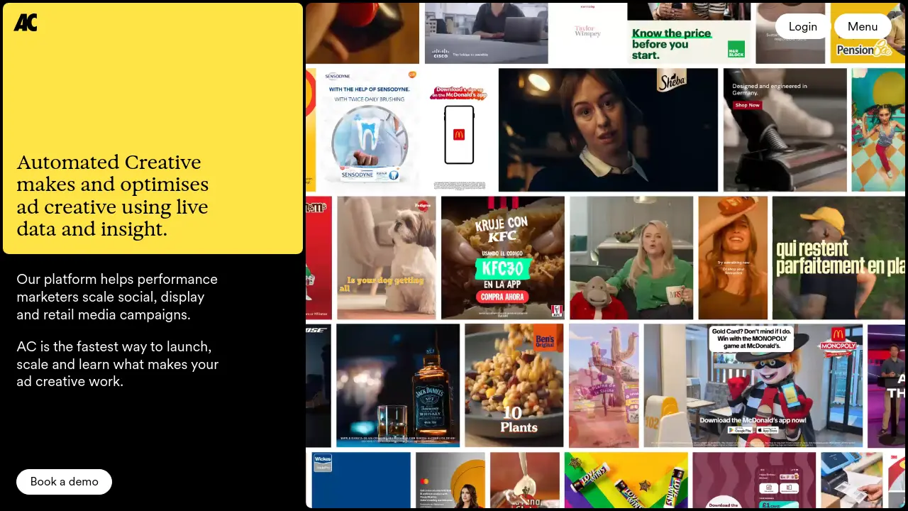 Automated Creative - Make and optimize ad creative using live data and ...