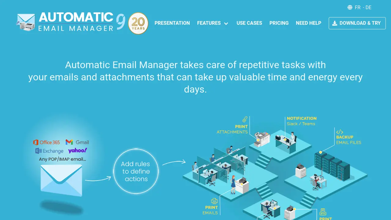 Automatic Email Manager - Automate repetitive email tasks to save time ...