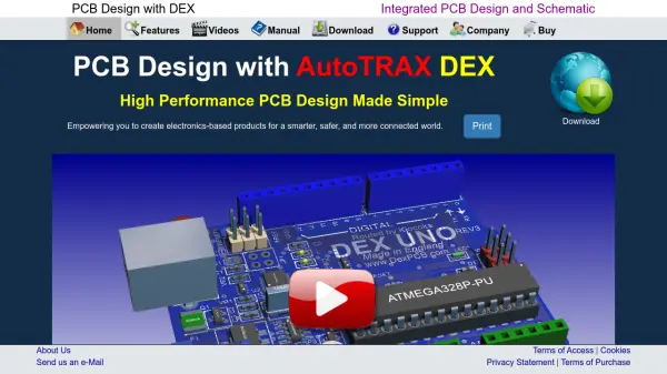 AutoTRAX DEX PCB Designer