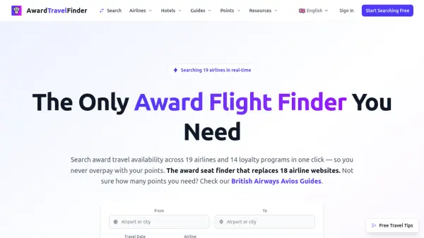 AwardTravelFinder