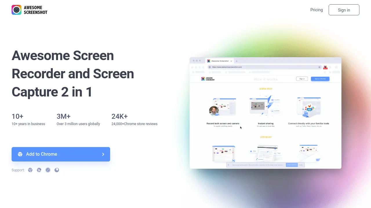 Awesome Screenshot - Screen Recorder and Screen Capture 2 in 1