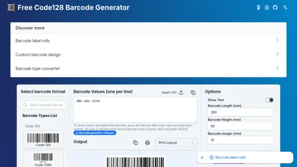 Barcode Maker
