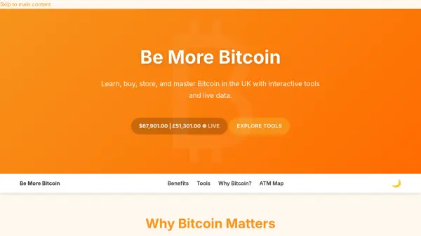 Be More Bitcoin