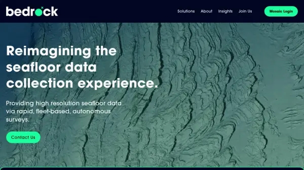 Bedrock Ocean Exploration