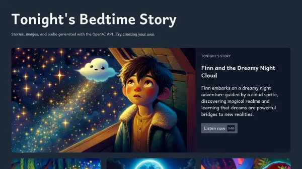 Bedtime Story AI