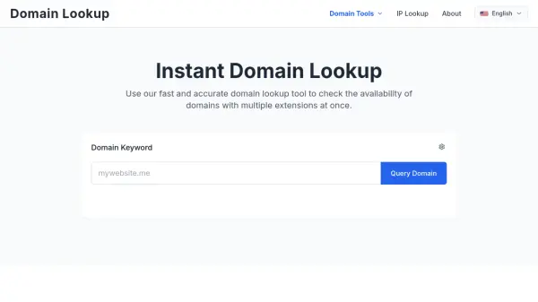 BeGuess Domain Lookup