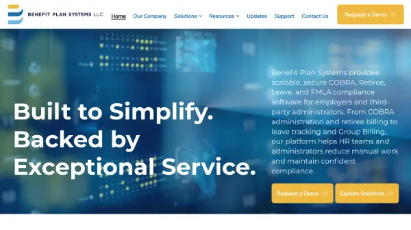 Benefit Plan Systems