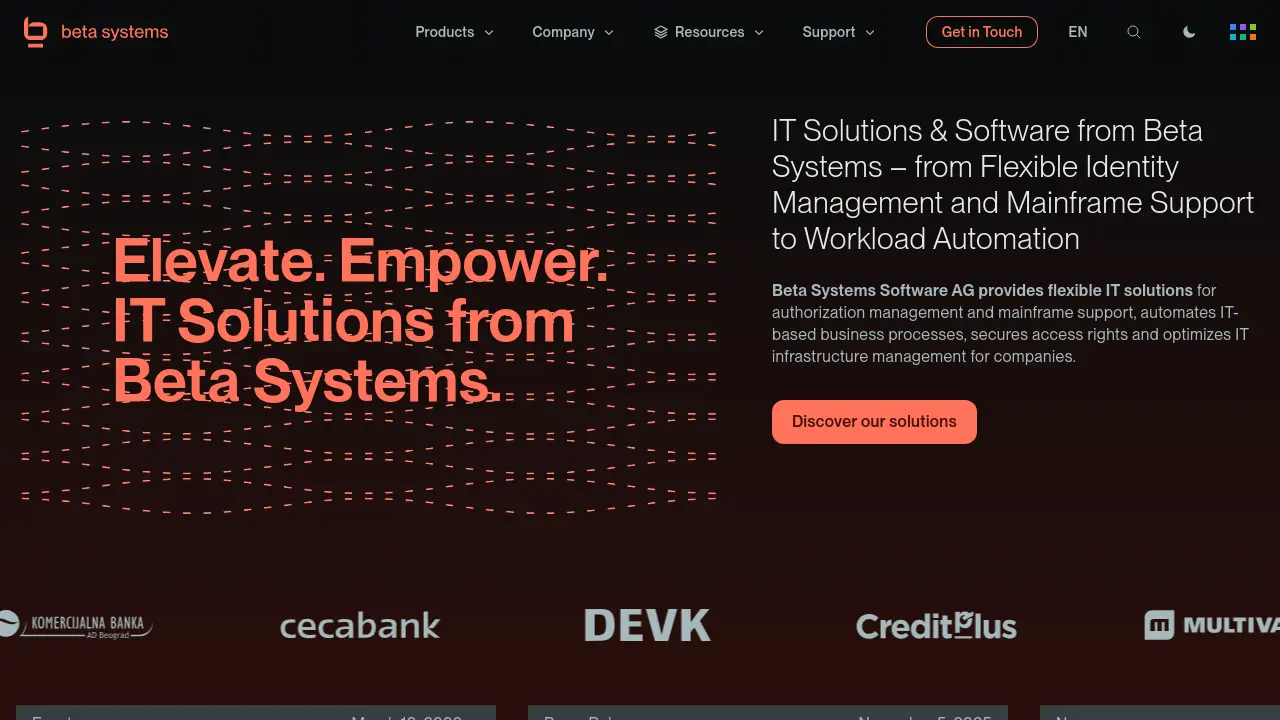 Beta Systems - Flexible IT Solutions for Authorization Management and ...
