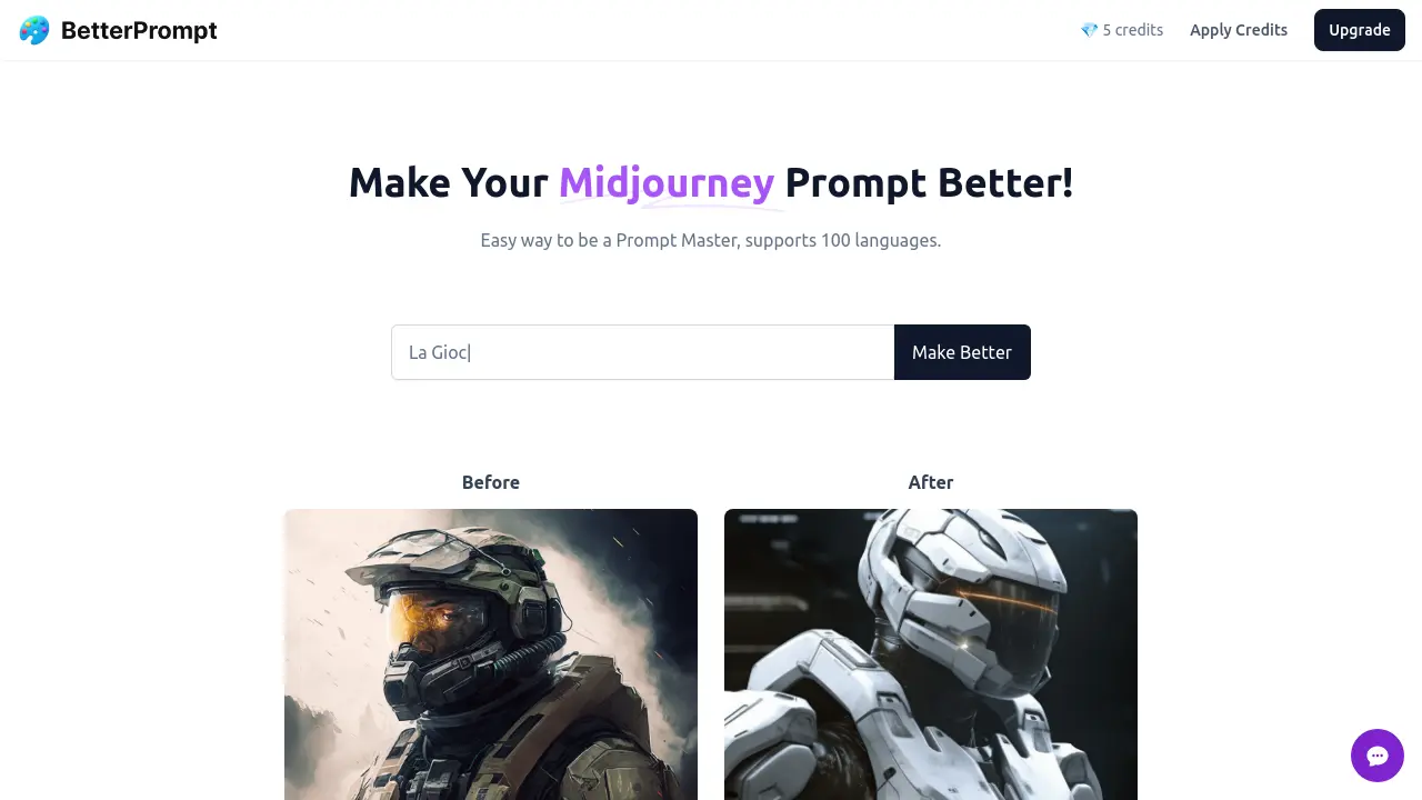 Better Avatar Prompt screenshot