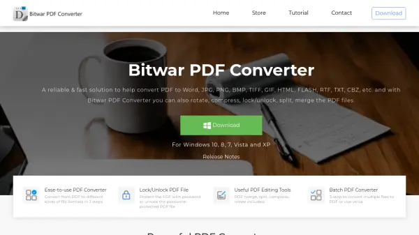 Bitwar PDF Converter